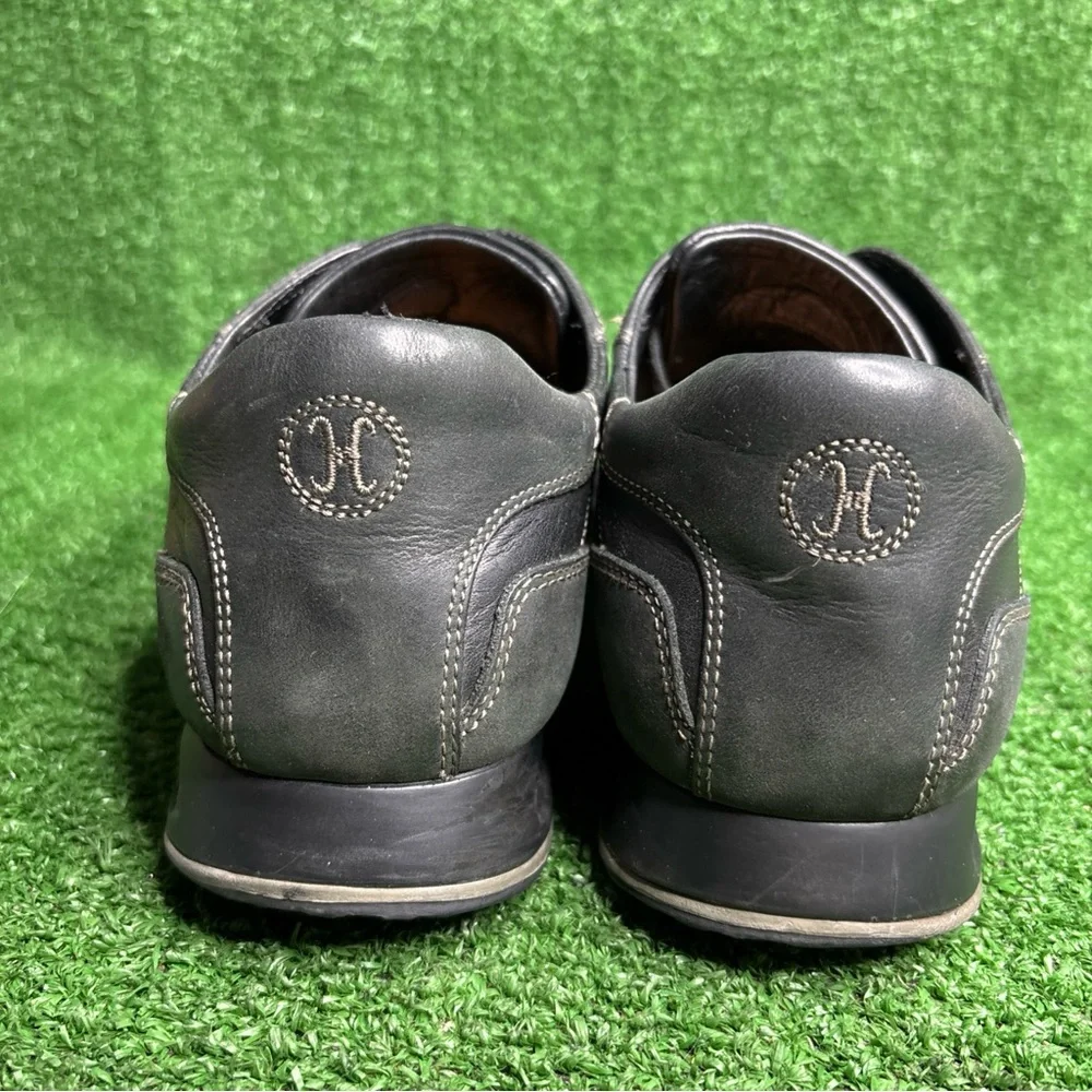 Cole Haan Air Men's‎ Size 9.5 Leather Comfort Black Fashion Sneakers C07623
